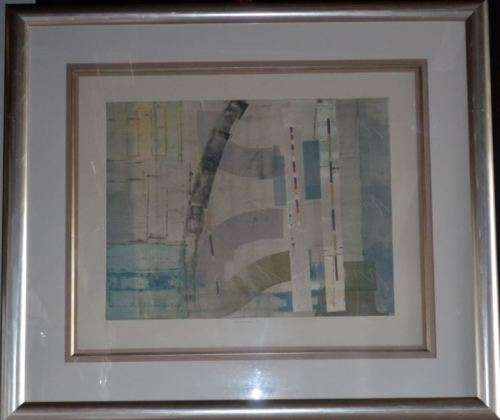 M ANDREWS  METROPOLIS II - ABSTRACT ENGRAVING - from SUEZYT