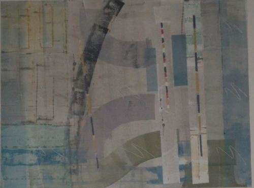 M ANDREWS  METROPOLIS II - ABSTRACT ENGRAVING - from SUEZYT