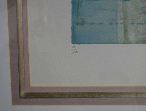 M ANDREWS  METROPOLIS II - ABSTRACT ENGRAVING - from SUEZYT