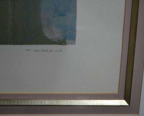 M ANDREWS  METROPOLIS II - ABSTRACT ENGRAVING - from SUEZYT