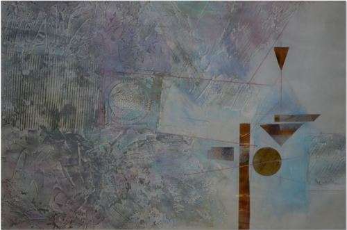 "CELESTIAL WINDS" ABSTRACT COLOUR ENGRAVING BY DOYLE (1) - from SUEZYT