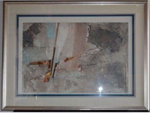 "AWAKENING" ABSTRACT COLOUR ENGRAVING BY DOYLE (2) - from SUEZYT