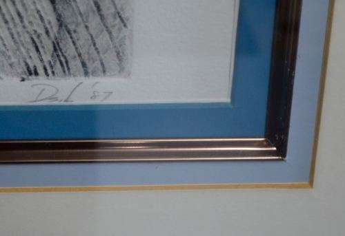 "AWAKENING" ABSTRACT COLOUR ENGRAVING BY DOYLE (2) - from SUEZYT