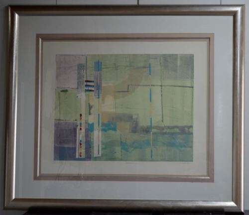 METROPOLIS I - ABSTRACT ENGRAVING METAL L/E PRINT - from SUEZYT