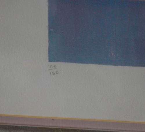 METROPOLIS I - ABSTRACT ENGRAVING METAL L/E PRINT - from SUEZYT