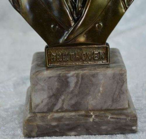 BEETHOVEN BRONZE SCULPTURE - from SUEZYT