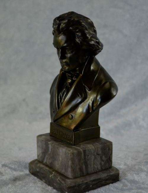 BEETHOVEN BRONZE SCULPTURE - from SUEZYT