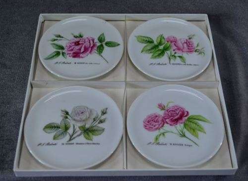 HUTSCHENREUTHER ROSIER  4 COASTERS - from SUEZYT