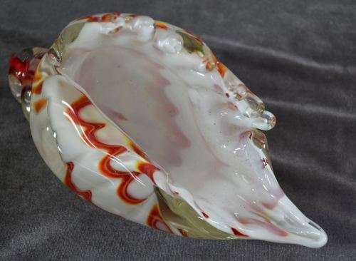 MURANO SOMMERSO GLASS ART CONCH SEA SHELL - from SUEZYT