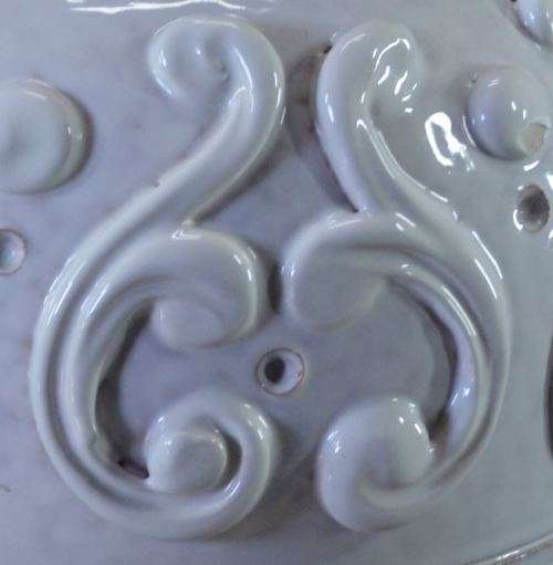 ITALIAN WHITE POTTERY JUG - from SUEZYT