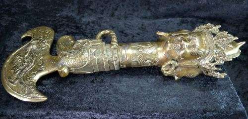 BUDDHISM BRONZE DAGGER - from SUEZYT