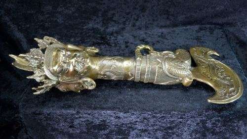 BUDDHISM BRONZE DAGGER - from SUEZYT