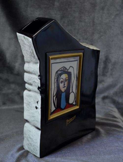 GOEBEL VASE  DOUBLE SIDED PICASSO -from SUEZYT