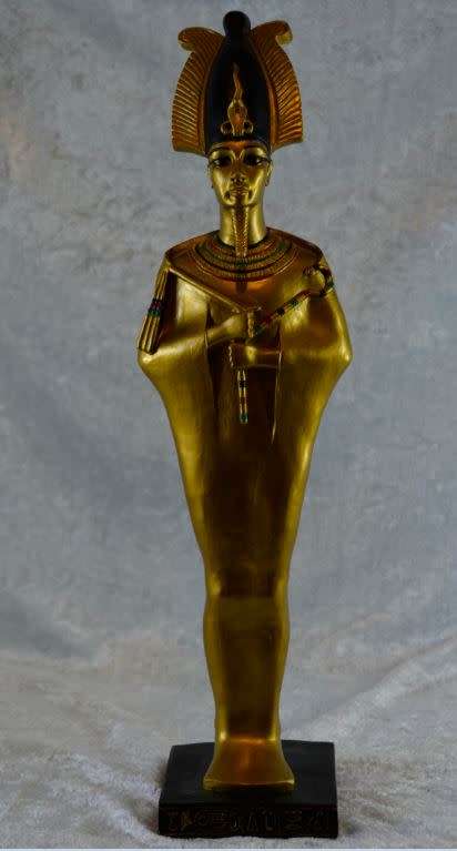 OSIRIS EGYPTIAN GOD OF THE AFTERLIFE STATUE - from SUEZYT