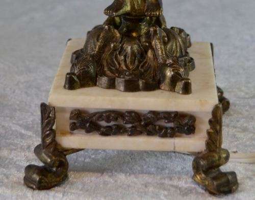 BRONZE TABLE LAMP from SUEZYT