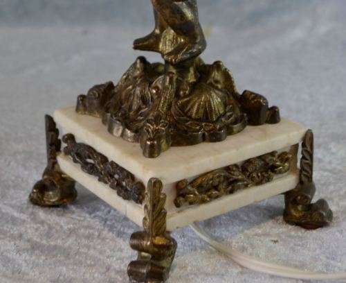 BRONZE TABLE LAMP from SUEZYT