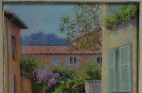 HAZEL THOMPSON FRAMED PASTEL (1) from SUEZYT