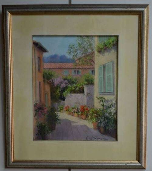 HAZEL THOMPSON FRAMED PASTEL (1) from SUEZYT