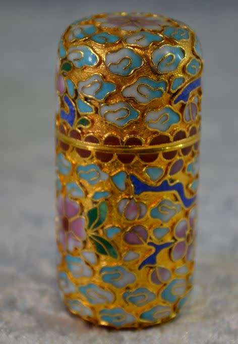 CLOISONNE TOOTH PICK HOLDER - from SUEZYT