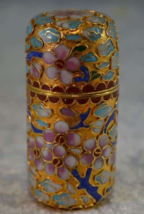 CLOISONNE TOOTH PICK HOLDER - from SUEZYT