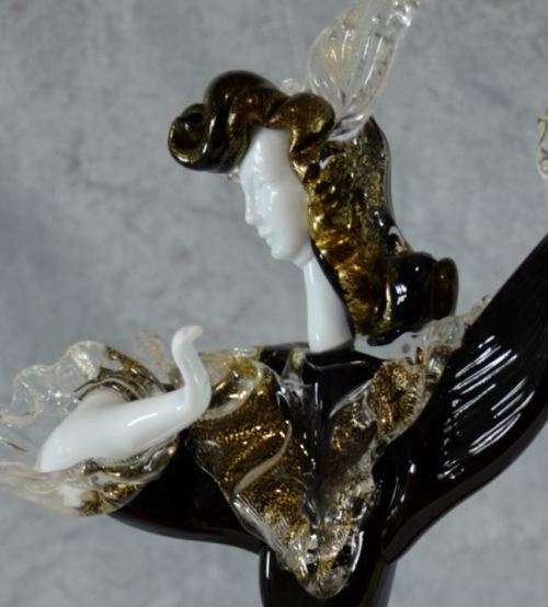 reserved for LOLA - MURANO GLASS FLAMENCO DANCER FIGURINE - From SUEZYT