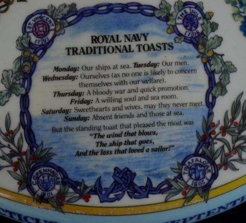 "reserved for Mark" PUSSER'S SHIPS DECANTER - From SUEZYT