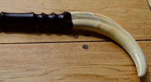 reserved for TITUS - WALKING STICK BONE HANDLE - from SUEZYT