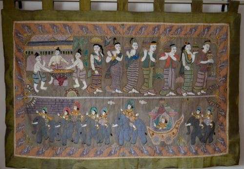 EMBROIDERED WALL HANGING - from SUEZYT