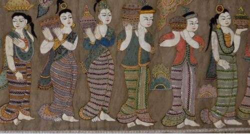 EMBROIDERED WALL HANGING - from SUEZYT