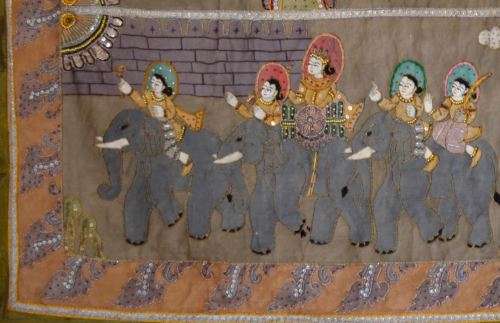 EMBROIDERED WALL HANGING - from SUEZYT