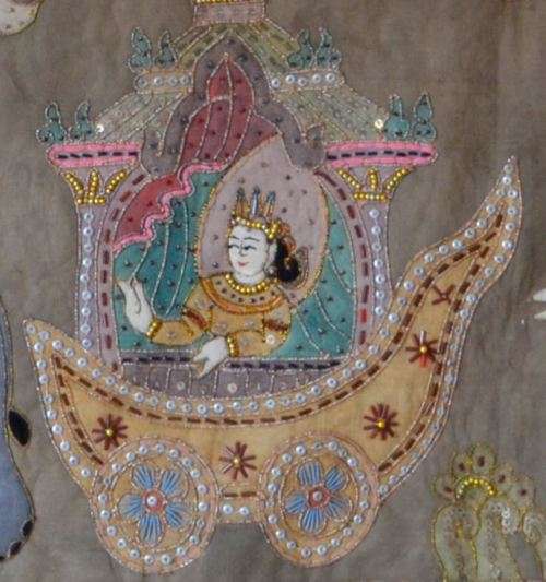 EMBROIDERED WALL HANGING - from SUEZYT