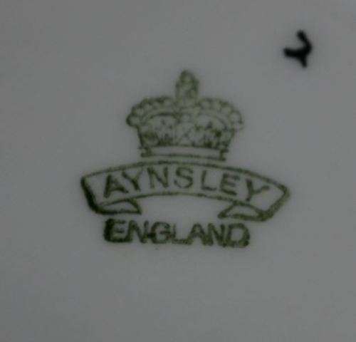 AYNSLEY TRIO WITH PINK ROSES - from SUEZYT