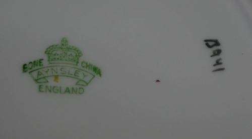 AYNSLEY TRIO WITH PINK ROSES - from SUEZYT