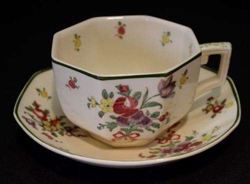 ROYAL DOULTON "OLD LEEDS SPRAYS" DUO - from SUEZYT