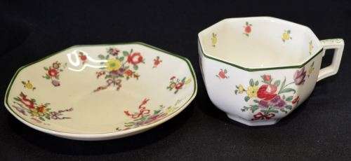 ROYAL DOULTON "OLD LEEDS SPRAYS" DUO - from SUEZYT