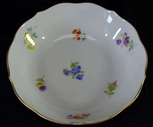 ANTIQUE MEISSEN FLORAL DEMITASSE DUO (#2) - from SUEZYT