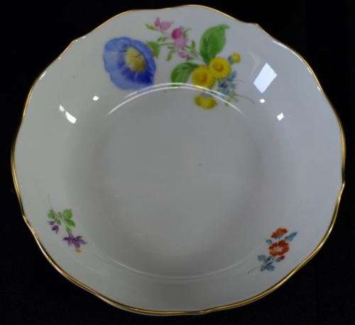 ANTIQUE MEISSEN FLORAL DEMITASSE DUO (#1) - from SUEZYT