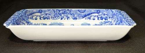 COPELAND SPODE BLUE "ITALIAN" OBLONG SANDWICH PLATE - from SUEZYT