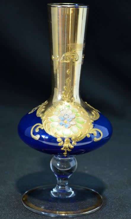 SE OF 4  VENETIAN GLASS VASES - from SUEZYT