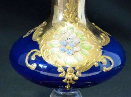 SE OF 4  VENETIAN GLASS VASES - from SUEZYT