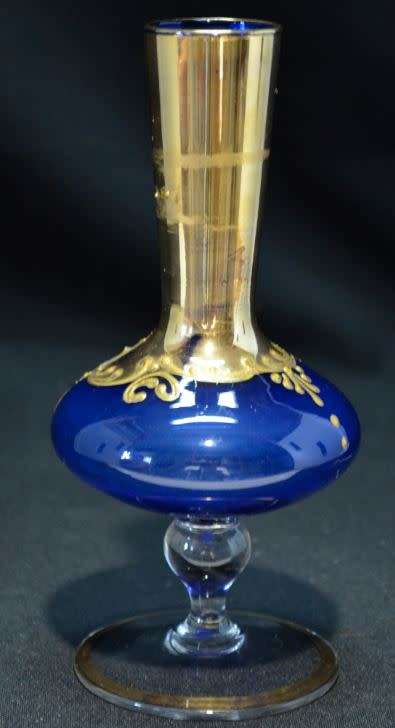 SE OF 4  VENETIAN GLASS VASES - from SUEZYT