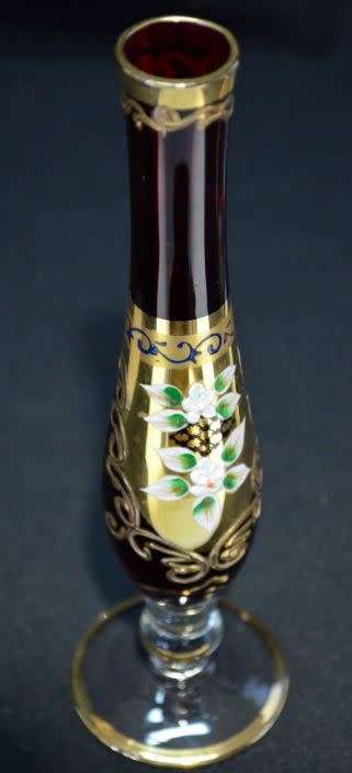 SE OF 4  VENETIAN GLASS VASES - from SUEZYT