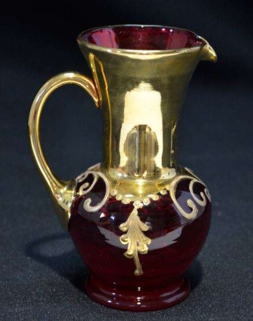 SE OF 4  VENETIAN GLASS VASES - from SUEZYT