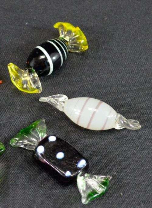GENUINE MURANO GLASS SWEETS #1 - SET OF 6 - from SUEZYT