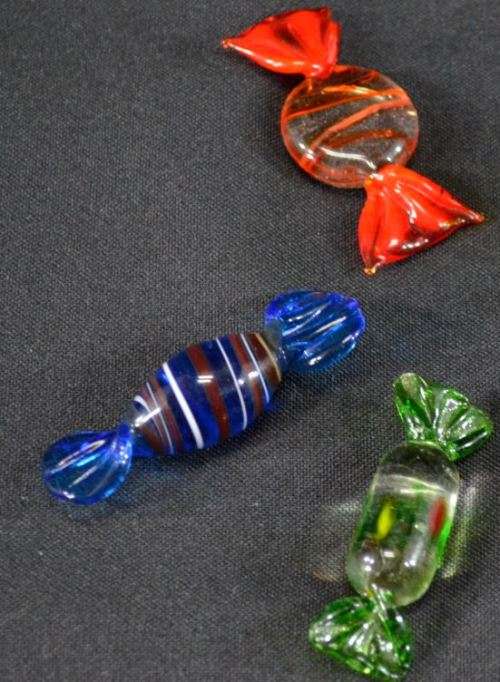 GENUINE MURANO GLASS SWEETS #1 - SET OF 6 - from SUEZYT