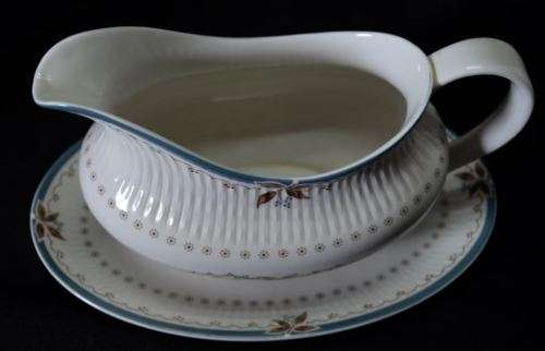 reserved for Andrea ROYAL DOULTON OLD COLONY GRAVY BOAT AND PLATE - from SUEZYT