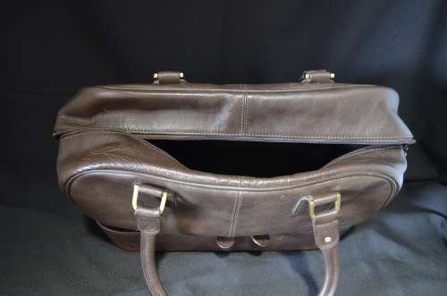 LEATHER BOWLING BAG - from SUEZYT
