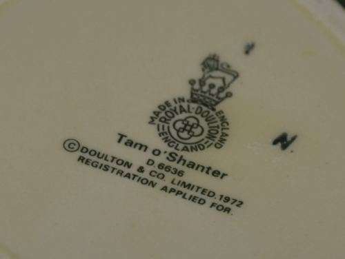 ROYAL DOULTON TAM O'SHANTER D6636 11CMS - from SUEZYT