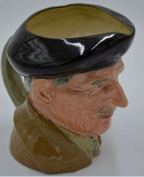 MONTY D6202 ROYAL DOULTON LARGE CHARACTER JUG - from SUEZYT