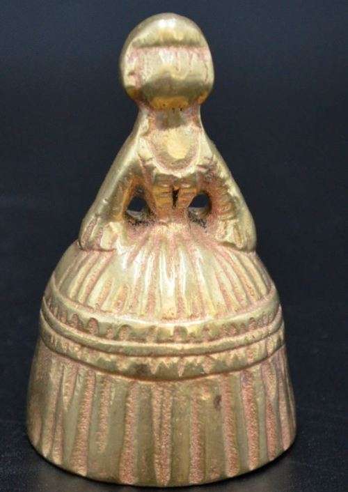 MARIE ANTOINETTE BRASS BELL RINGER - from SUEZYT